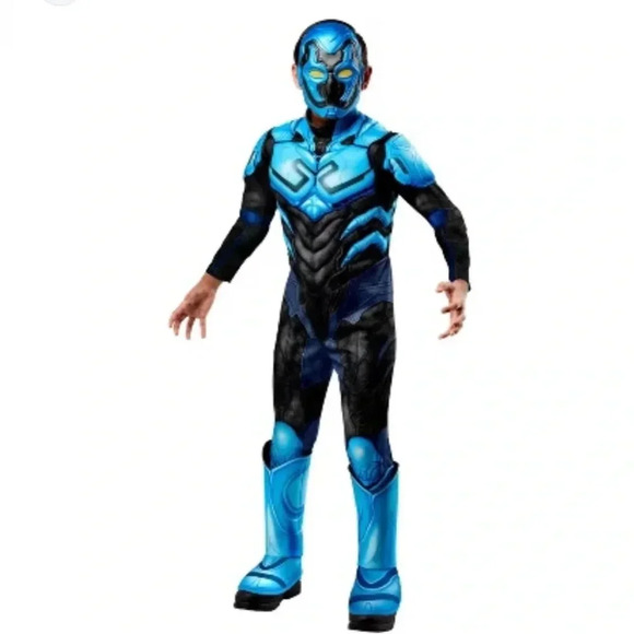 DC Comics Blue Beetle Halloween Costume | Sz L - Picture 1 of 9